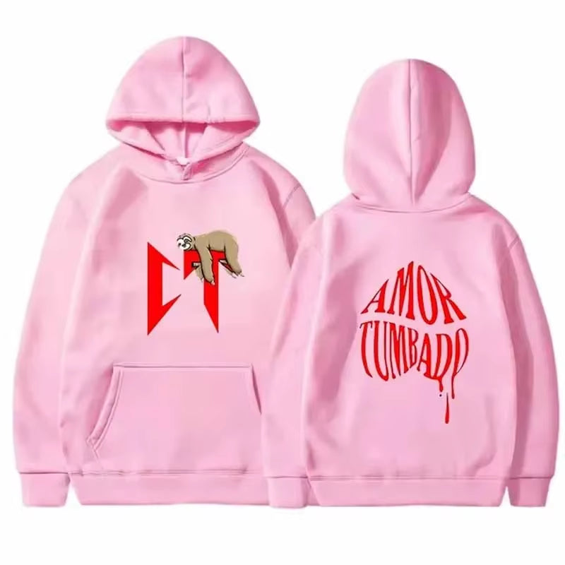 Men Fashion Natanael Cano Long Sleeve Corridos Tumbados Hoodies Sweatshirts Women Casual Harajuku Streetwear Pullovers Tops