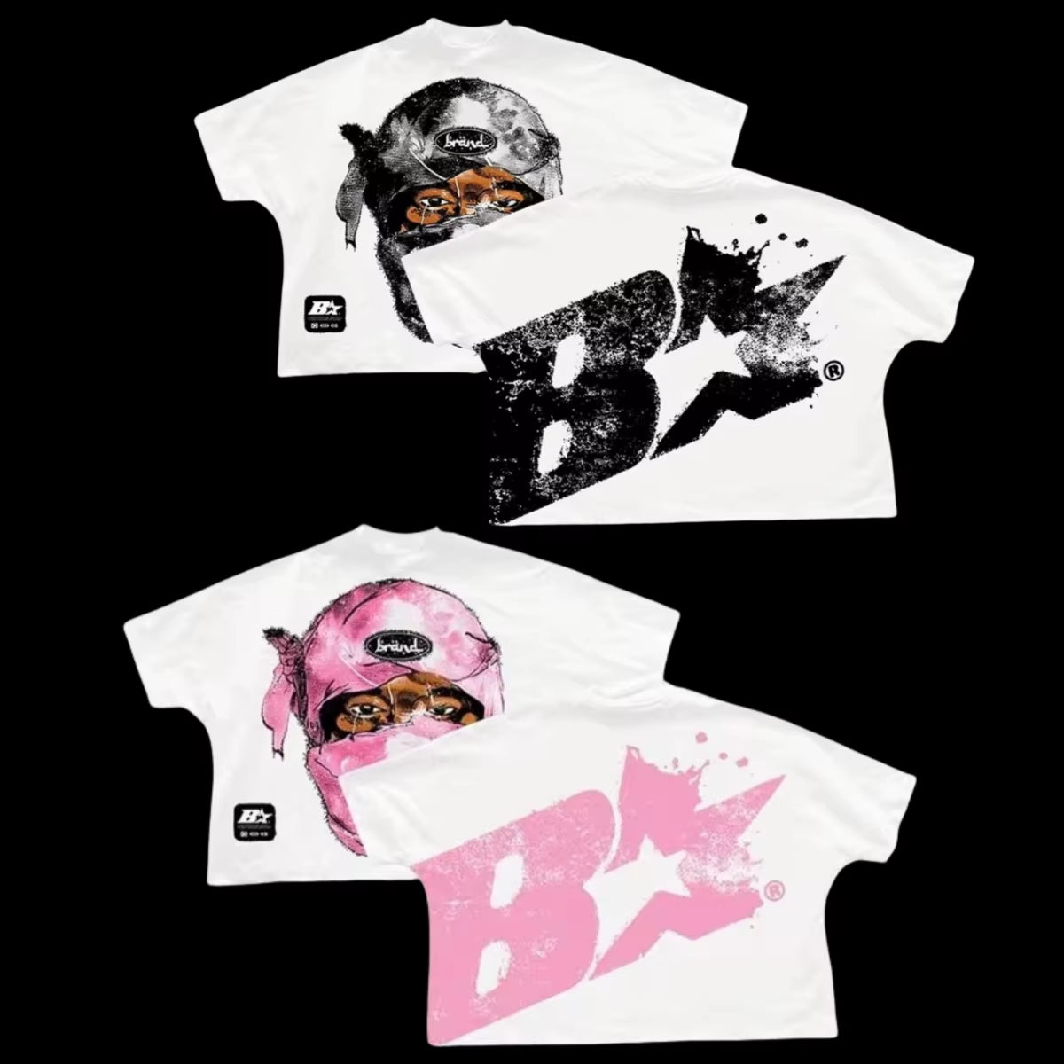 Retro Loose Casual Graphic T Shirts Y2K Harajuku Hip Hop Short Sleeved Men and Women Oversized T Shirt Goth Rock Tops Streetwear