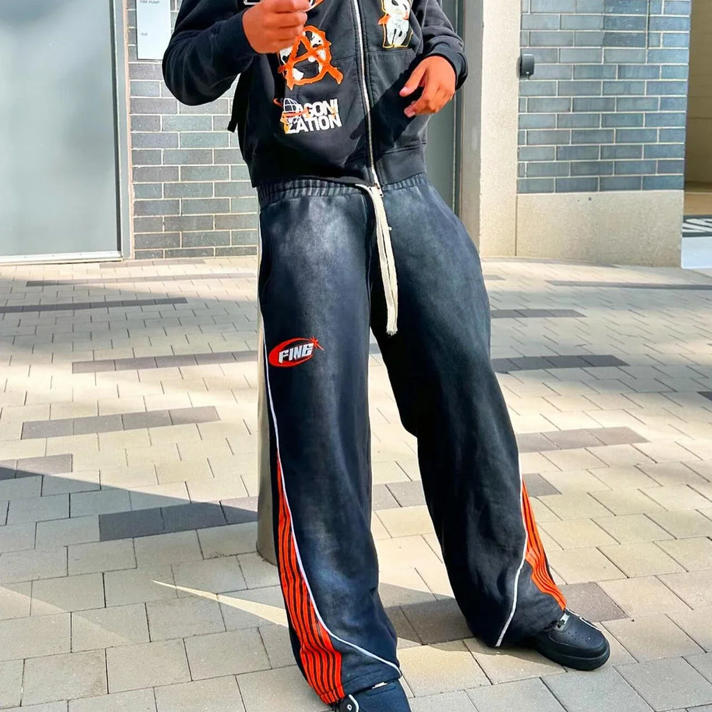 Opulent Stripe Sweatpants