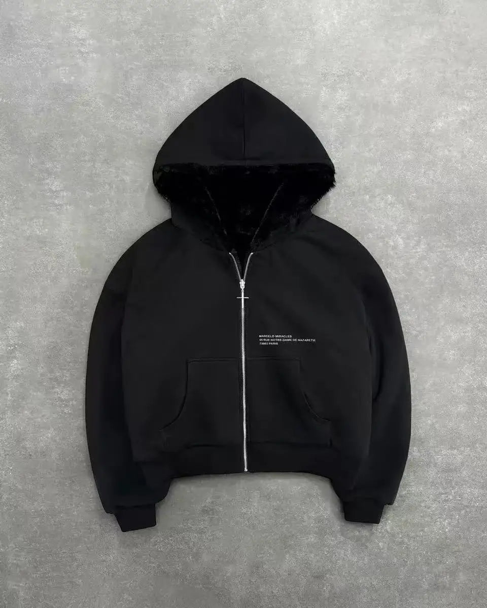 Opulent Double Sided Hoodie