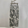 Street Trend Design Sense 2024 New Camouflage Multi Pocket Workwear Pants Loose Spicy Girl Casual Pants