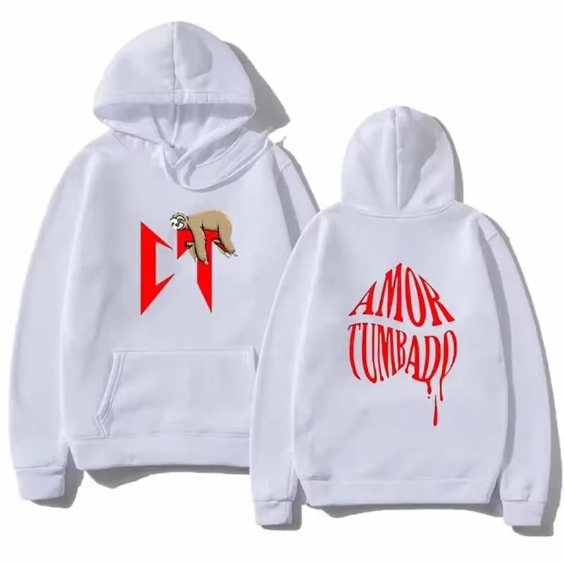 Men Fashion Natanael Cano Long Sleeve Corridos Tumbados Hoodies Sweatshirts Women Casual Harajuku Streetwear Pullovers Tops
